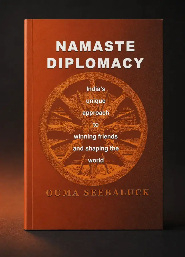 Front cover of Namaste Diplomacy by Ouma Seebaluck